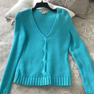 Michael Kors Turquoise Sweater Medium